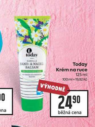 Today Krém na ruce 125 ml BILLA