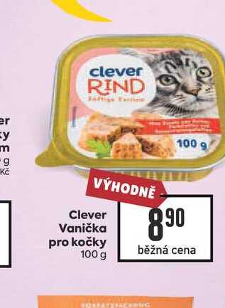 Clever Vanička pro kočky 100 g