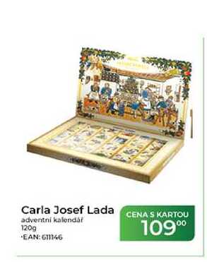 Carla Josef Lada adventní kalendář 120g