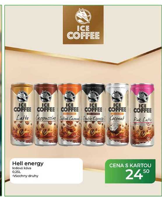 Hell energy ledová káva 0,25L