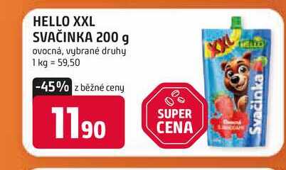 HELLO XXL SVAČINKA 200 g Trefa