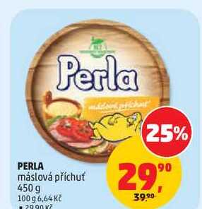 PERLA máslová příchuť, 450 g