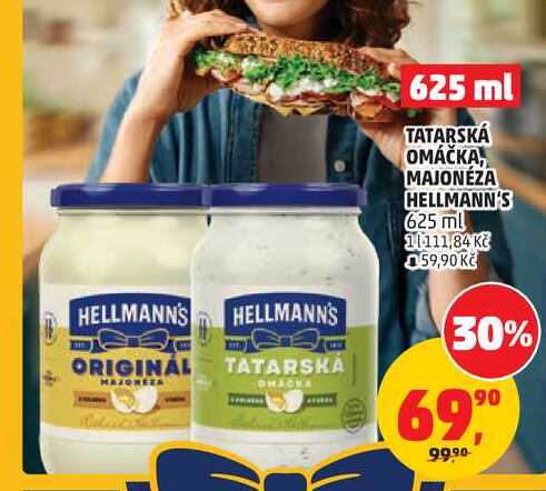 MAJONÉZA HELLMANN'S, 625 ml