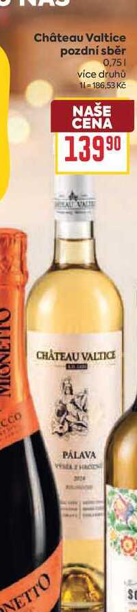 Château Valtice pozdní sběr 0,75l