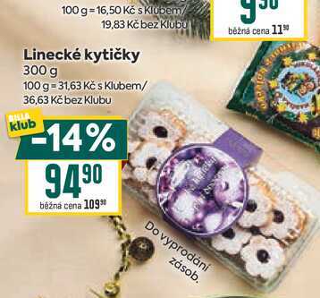 Linecké kytičky 300 g 