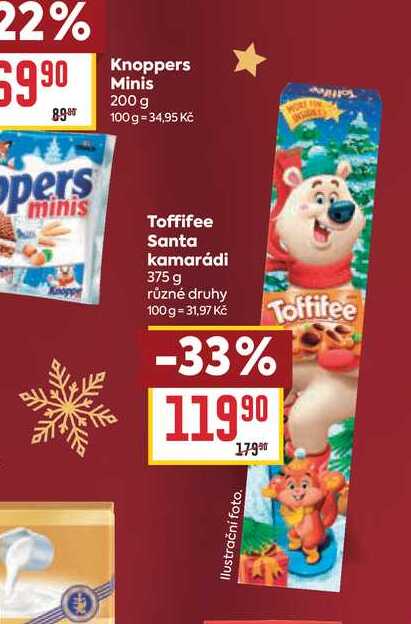 Toffifee Santa kamarádi 375 g