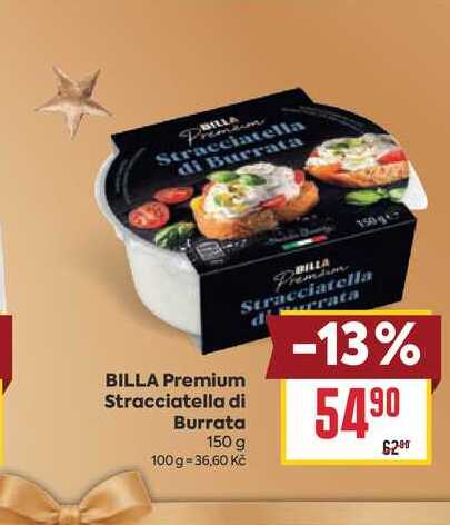 BILLA Premium Stracciatella di Burrata 150 g