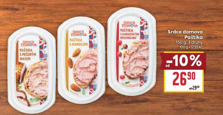 Srdce domova Paštika 150 g