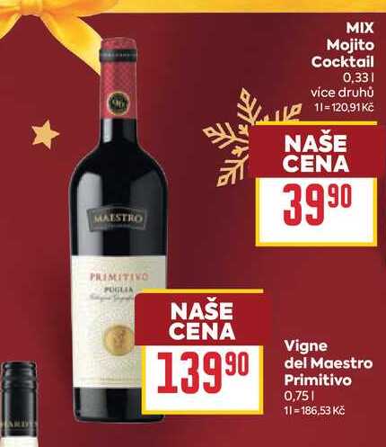 Vigne del Maestro Primitivo 0,75l
