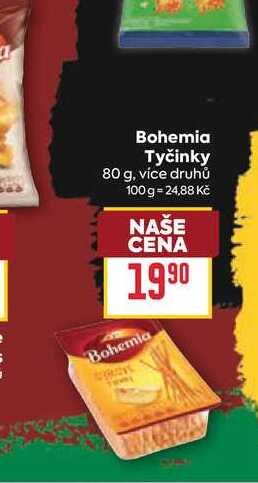 Bohemia Tyčinky 80 g
