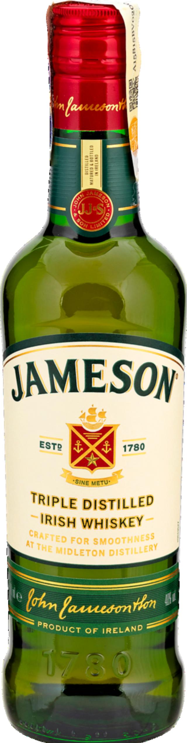 Jameson Irská whiskey 40 %