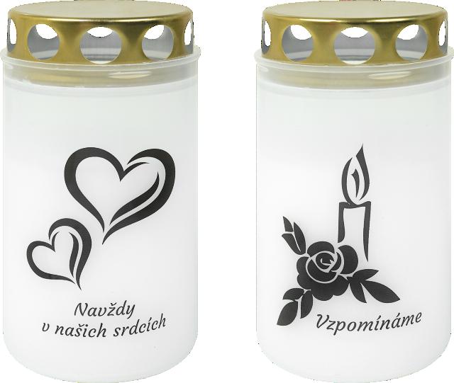 Hřbitovní svíčka 140 g různé motivy