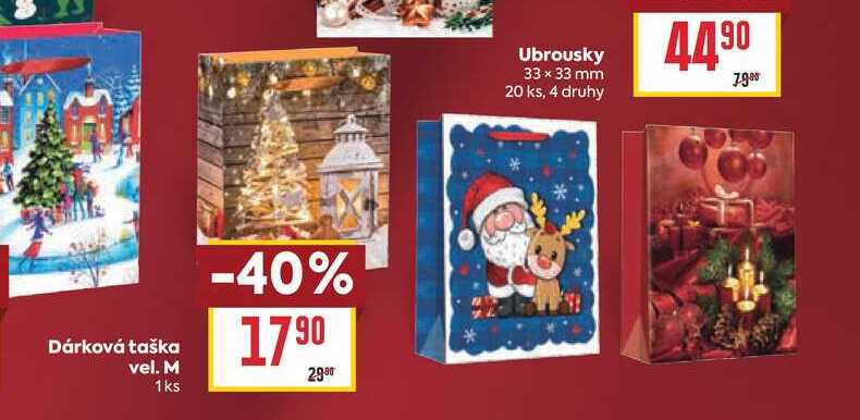 Dárková taška vel. M 1ks