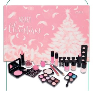 Adventní kalendář Traditional Pink and Fluffy Bambule