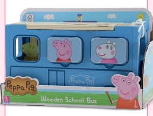 Dřevěný školní autobus Bambule