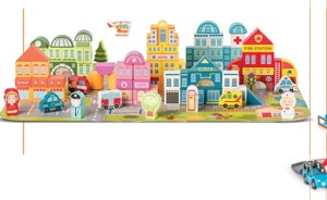 Kostky v kyblíku Město Bambule