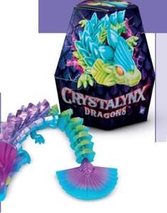 Crystalynx ohebný drak Bambule