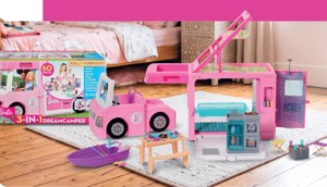Barbie karavan snů 3v1 Bambule