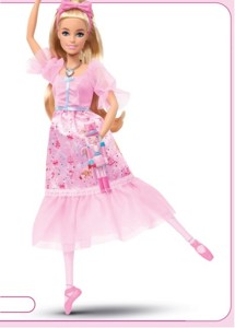 Barbie Louskáček panenka Malibu Bambule