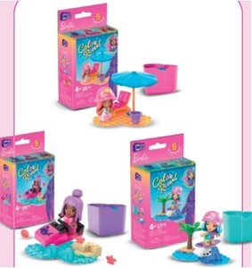 Mega Construx Barbie color reveal mikropanenka Bambule