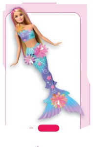 Barbie kouzelná květinová mořská panna Bambule