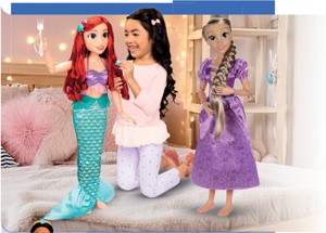 Panenka Disney Princess - Ariel Bambule