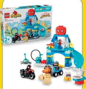 LEGO DUPLO Disney 10464 Spideyho tým a pavoučí základna Bambule