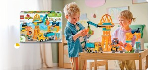 LEGO DUPLO 10476 Staveniště a vozidla 3v1