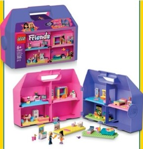 LEGO Friends 42697 Kreativní kufřík a domek pro panenky Bambule