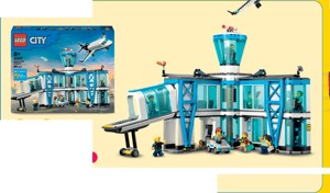 LEGO City 60502 Letiště s letadlem Bambule