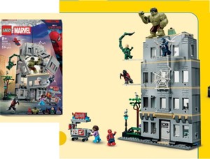 LEGO Marvel 76350 Epické střetnutí: Spider-Man vs. Hulk Bambule