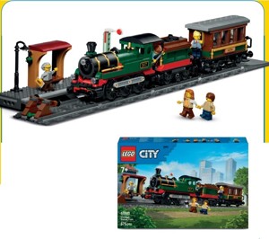 LEGO City 60511 Vintage parní vlak Bambule