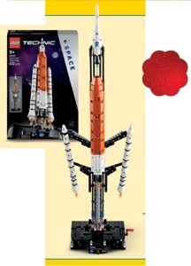 LEGO Technic 42221 Raketa NASA Artemis Space Launch System Bambule