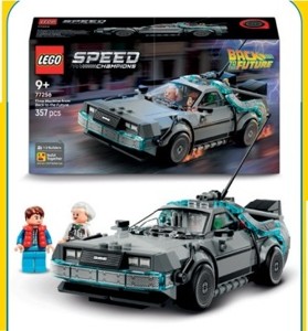LEGO Speed Champions 77256 Stroj času z filmu Návrat do budoucnosti Bambule