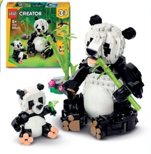 LEGO Creator 3v1 31165 Divoká zvířata: Pandí rodinka Bambule