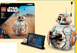 LEGO Star Wars 75452 Astromechanický droid BB-8 Bambule