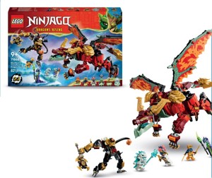 LEGO NINJAGO 71868 Wyldfyre a transformační dračí oblek Bambule