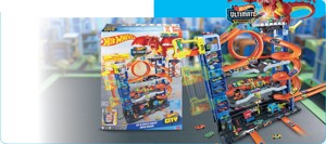 Hot Wheels City garáž s drakem Bambule