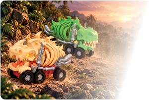 Teamsterz Dino auto - Triceratops Bambule