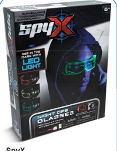 SpyX Brýle s nočním viděním Bambule