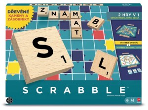Scrabble - dřevěná edice Bambule