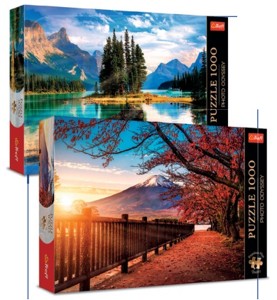 Puzzle 1000 dílků Premium mix motivů Bambule