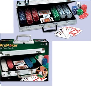 Společenská hra Poker - 300 žetonů Bambule