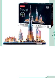 Puzzle 3D Dubai Bambule