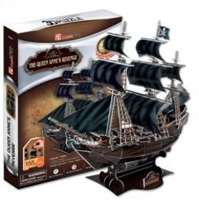 Puzzle 3D The Queen Anne's Revenge Bambule