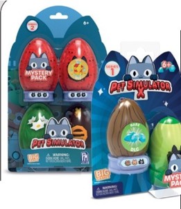 Vajíčka s figurkami Pet simulator - 4 ks