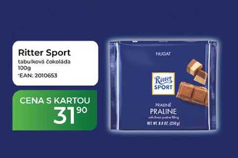 Ritter Sport tabulková čokoláda 100g