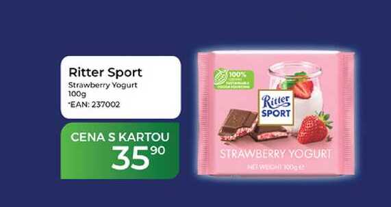 Ritter Sport Strawberry Yogurt 100g