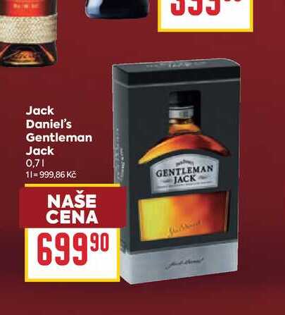 Jack Daniel's Gentleman Jack 0,7l