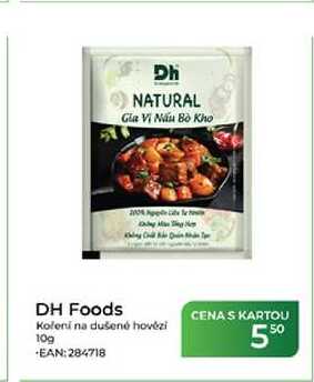 DH Foods koření na dušené hovězí 10g